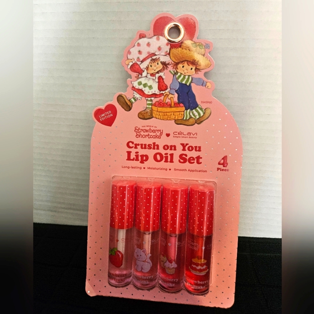 Celavi - Strawberry Shortcake Crush on You Lip Oil Set